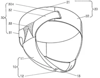 骨盤底サポーターの構造図
